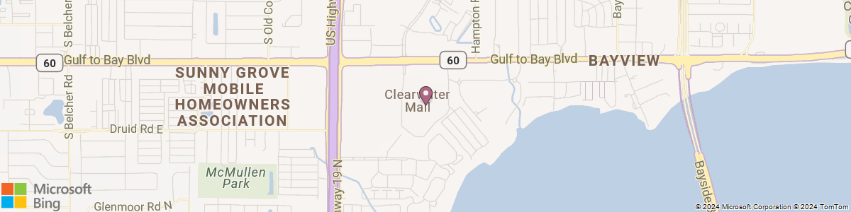 Clearwater map