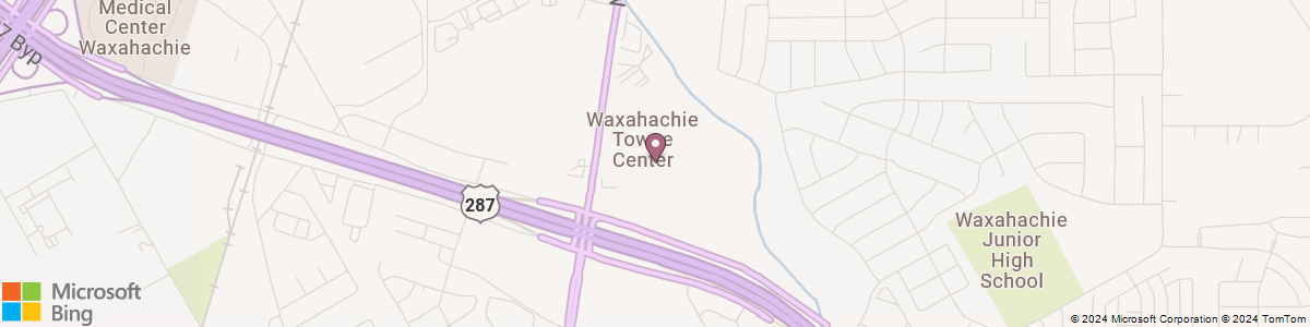 Waxahachie map
