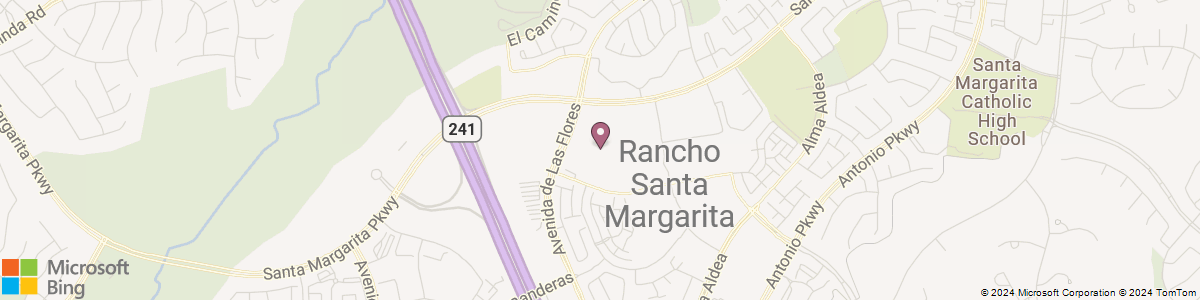 Rancho Santa Margarita map
