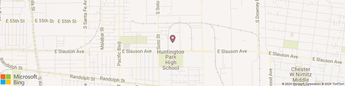 LA Huntington Park map