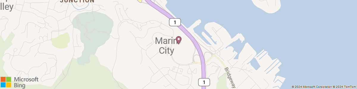 Marin City map