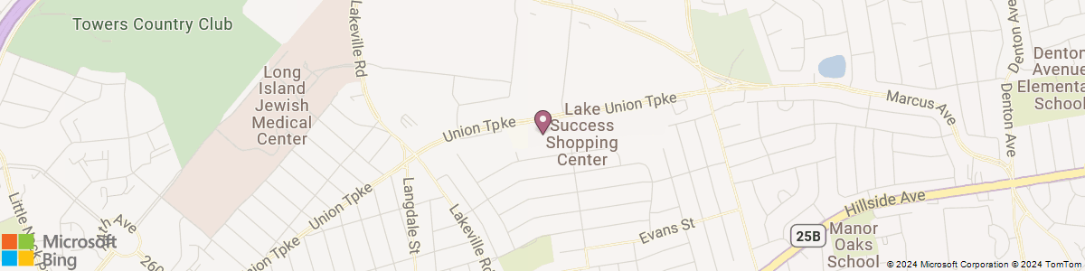 Lake Success map