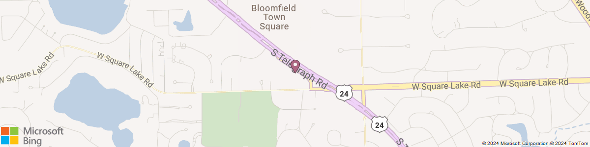Bloomfield Township map